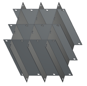 Crystal Industries - P24-4R9951 - 24" Diameter Platform Divider for Baxter/Fenwal Bag Canister Frames F-C-4R9951