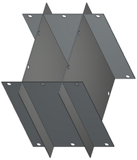 Crystal Industries - P-4R9953 - Platform Divider for Baxter/Fenwal Bag Canister Frames F-C-4R9953