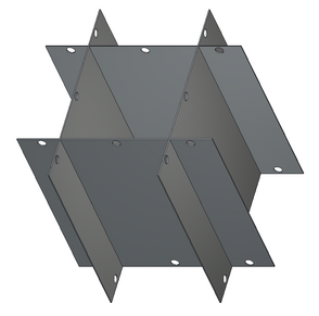 P24-91D - 24" Diameter Platform Divider for Stericon Bag Canister Frames F-C-91D