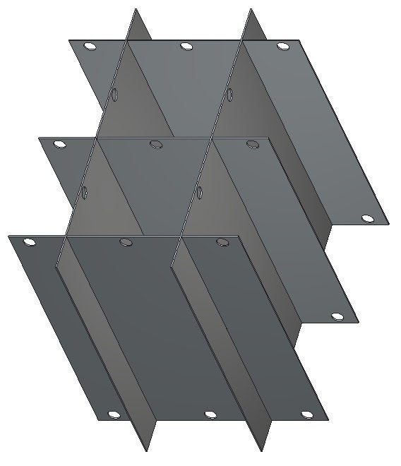 Crystal Industries - P-CBBC-V1 - Platform Divider for Med Sep Bag Canister Frames F-CBBC-V1