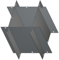 Crystal Industries - P-DF700 - Platform Divider for Gambro Bag Canister Frames F-C-DF-700