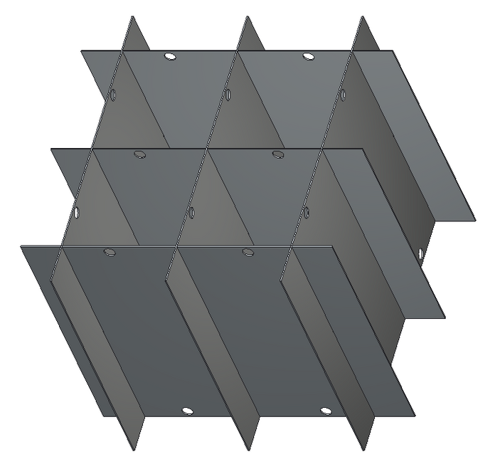 Crystal Industries - P31-4R2111 - 31" Diameter Platform Divider for Baxter/Fenwal Bag Canister Frames F-C-4R2111