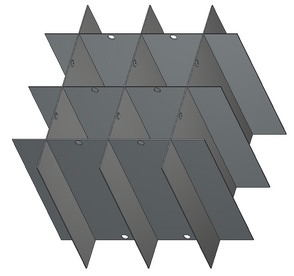 Crystal Industries - P31-4R9953 - 31" Diameter Platform Divider for Baxter/Fenwal Bag Canister Frames F-C-4R9953