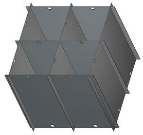 P31-7400 - 31" Diameter Platform Divider for Chartermed Bag Canister Frames F-C-7400