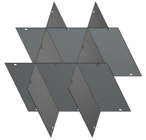 P31-91D - 31" Diameter Platform Divider for Stericon Bag Canister Frames F-C-91D