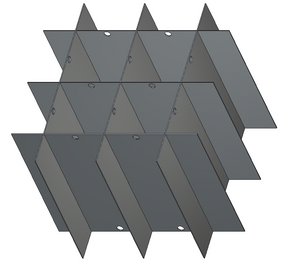 Crystal Industries - P31-CBBC-V1 - 31" Diameter Platform Divider for Med Sep Bag Canister Frames F-CBBC-V1
