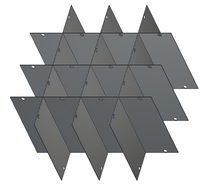 Crystal Industries - P-4R2111 - Platform Divider for Baxter/Fenwal Bag Canister Frames F-C-4R2111