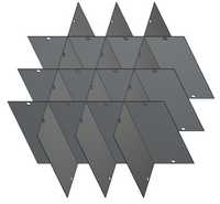 Crystal Industries - P-4R9953 - Platform Divider for Baxter/Fenwal Bag Canister Frames F-C-4R9953