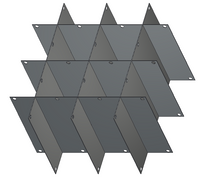 Crystal Industries - P-4R9955 - Platform Divider for Baxter/Fenwal Bag Canister Frames F-C-4R9955