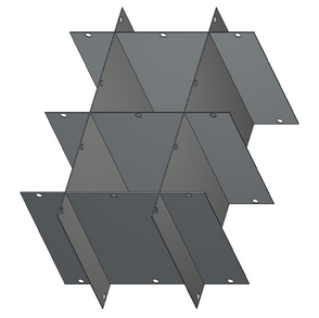P39-4R9959 - 39" Diameter Platform Divider for Baxter/Fenwal Bag Canister Frames F-C-4R9959