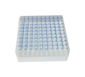 PB2-100 - Polycarbonate Plastic Box with 100 Cells