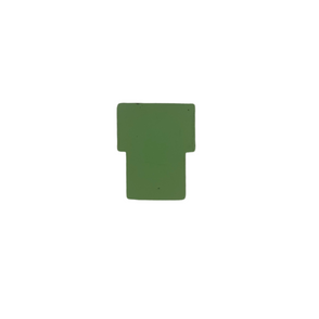 Crystal Industries - PC-504 - Metal Tags for Aluminum Cryo-Canes, Green