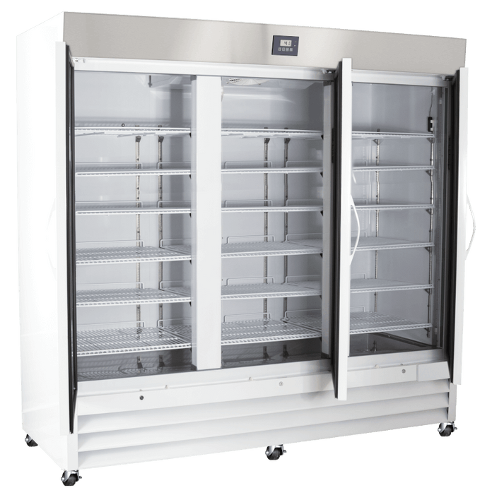 American Biotech Supply - PH-ABT-HC-72 - 72 Cu. Ft. Pharmacy Glass Door Refrigerator