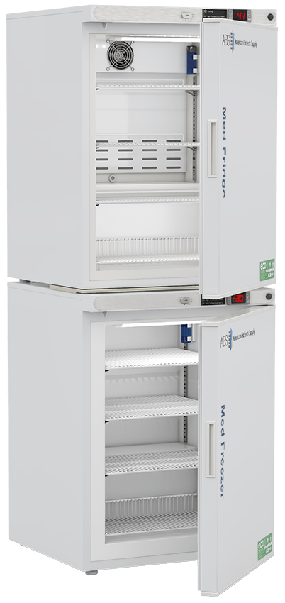 American Biotech Supply - PH-ABT-HC-RFC1030 - 10 Cu. Ft. Pharmacy Refrigerator and Freezer (-22°F Operation) Combination
