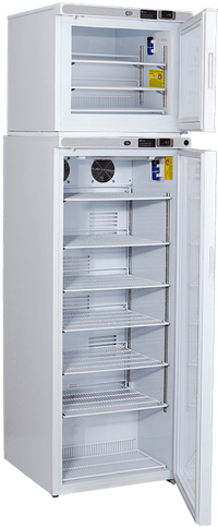 American Biotech Supply - PH-ABT-HC-RFC12 - 12 Cu. Ft. Pharmacy Refrigerator and Freezer Combination