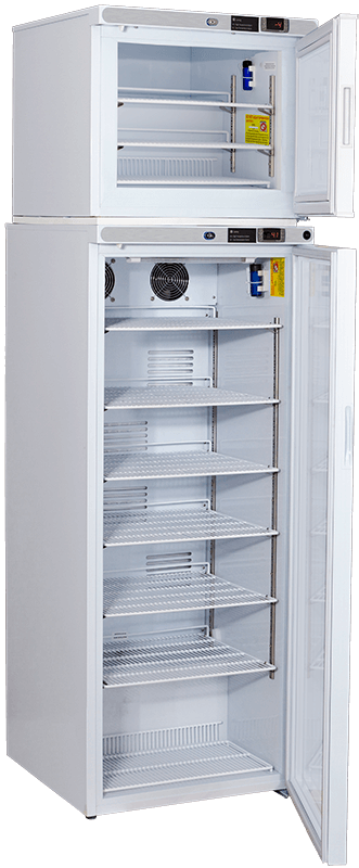 American Biotech Supply - PH-ABT-HC-RFC12 - 12 Cu. Ft. Pharmacy Refrigerator and Freezer Combination