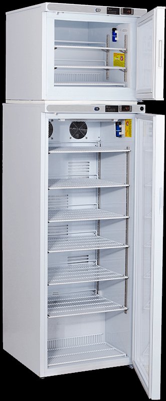 American Biotech Supply - PH-ABT-HC-RFC12 - 12 Cu. Ft. Pharmacy Refrigerator and Freezer Combination