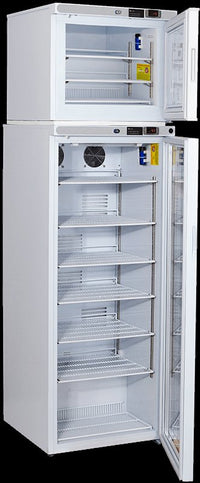 American Biotech Supply - PH-ABT-HC-RFC12G - 12 Cu. Ft. Pharmacy Refrigerator and Freezer Combination with Glass Door