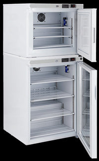 American Biotech Supply - PH-ABT-HC-RFC7A - 7 Cu. Ft. Pharmacy Refrigerator and Auto Defrost Freezer Combination
