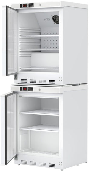 American Biotech Supply - PH-ABT-HC-RFC9-LH - 9 Cu. Ft. Pharmacy Refrigerator and Freezer Combination, Left Hinged