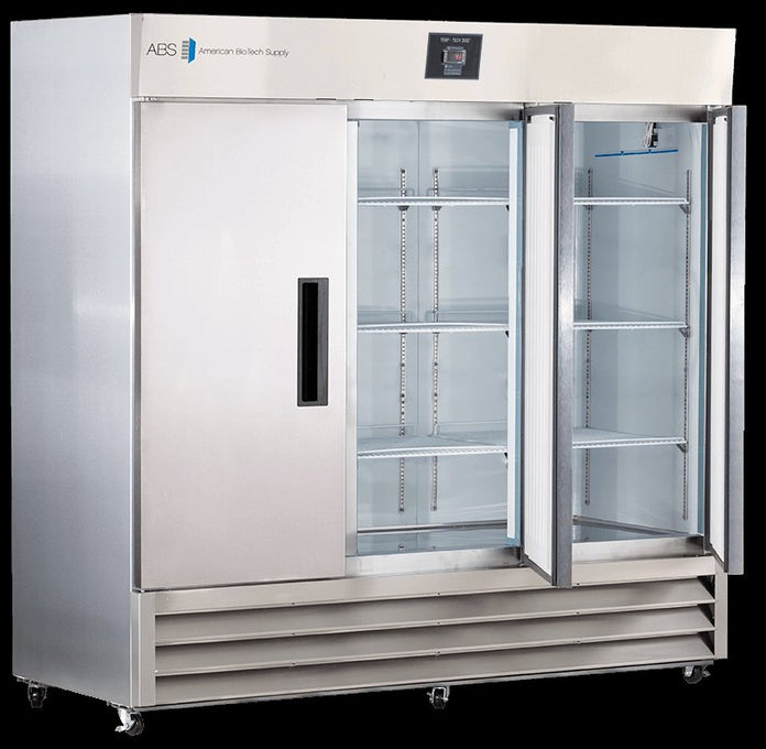 American Biotech Supply - PH-ABT-HC-SSP-72 - 72 Cu. Ft. Pharmacy Stainless Steel Pharmacy Refrigerator