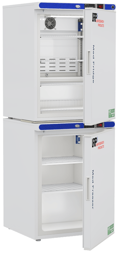 Lab Research Products (LRP) - PH-LRP-HC-RFC1020 - 10 Cu. Ft. Pharmacy Refrigerator & Freezer (-20°C Operation) Solid Door Combination