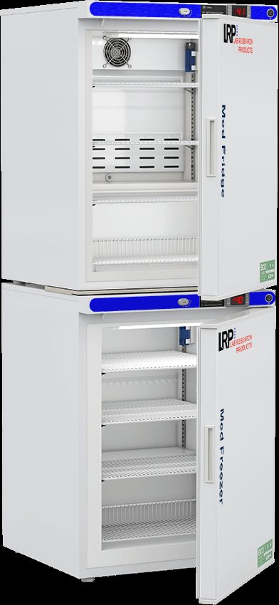 Lab Research Products - PH-LRP-HC-RFC1040 - 10 Cu. Ft. Pharmacy Solid Door Refrigerator & Freezer (-40°C Operation) Combination