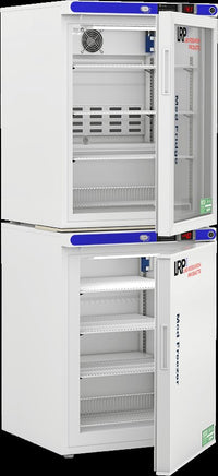 Lab Research Products - PH-LRP-HC-RFC1040G - 10 Cu. Ft. Pharmacy Refrigerator & Freezer (-40°C Operation) Combination, with Glass Door Refrigerator