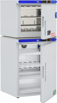 Lab Research Products (LRP) - PH-LRP-HC-RFC7SA-CAD - 7 Cu. Ft. Pharmacy Refrigerator & Controlled Auto Defrost Freezer Solid Door Combination