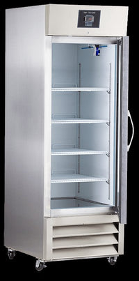 Lab Research Products - PH-LRP-HC-SSP-23G - 23 Cu. Ft. Plus Series Glass Door Stainless Steel Pharmacy Refrigerator