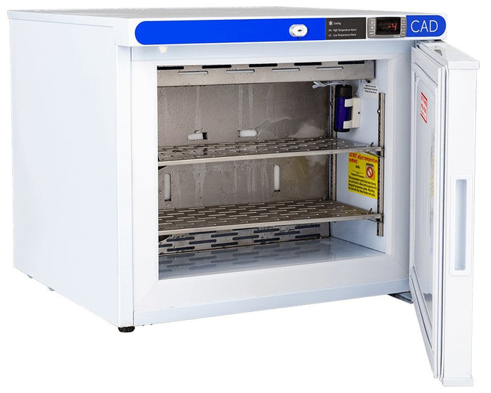 Lab Research Products (LRP) - PH-LRP-HC-UCFS-0120A-CAD - 1 Cu. Ft. Pharmacy Countertop Controlled Auto Defrost Freezer Freestanding