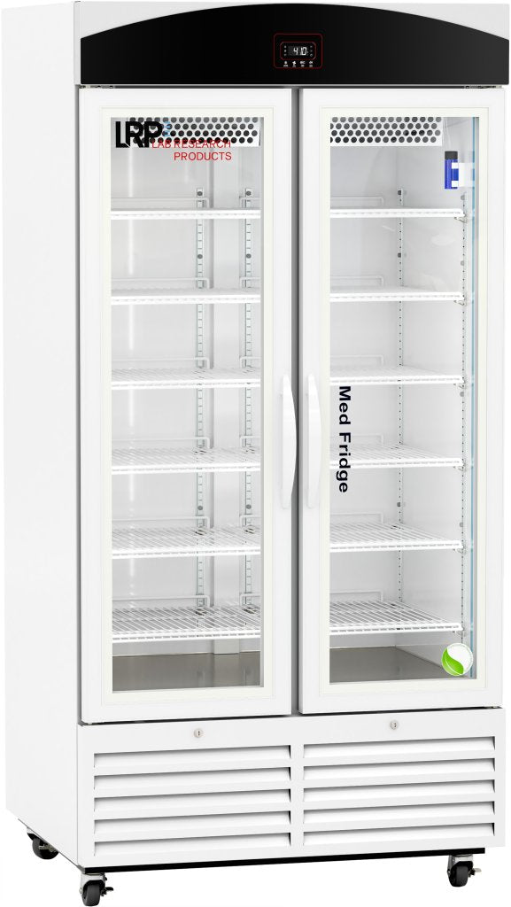 Lab Research Products (LRP) - PH-LRP-VS-36G - 36 Cu. Ft. Plus Series Glass Door Pharmacy/Vaccine Refrigerator