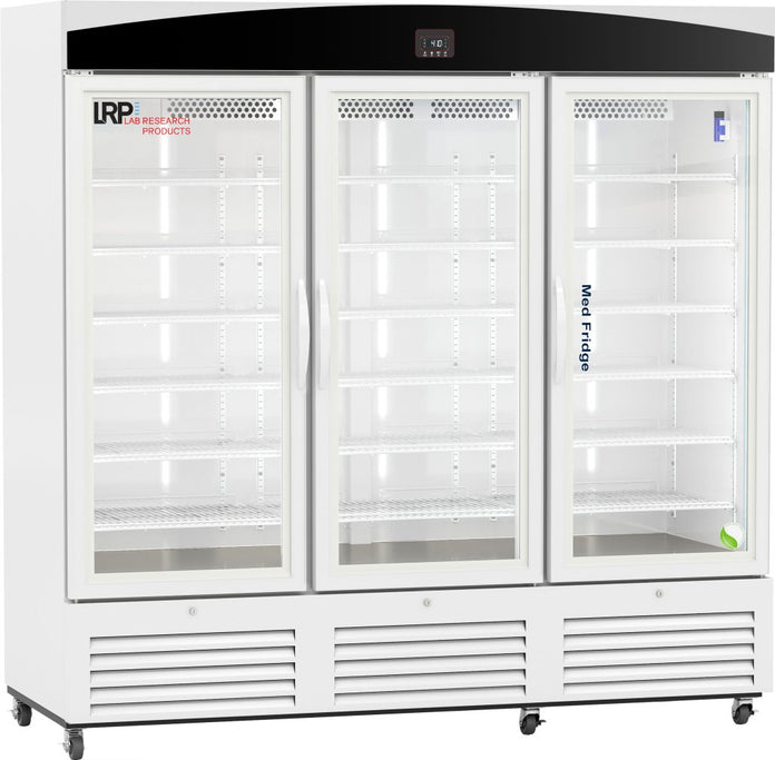 Lab Research Products (LRP) - PH-LRP-VS-S72G - 72 Cu. Ft. Basic Series Glass Door Pharmacy/Vaccine Refrigerator