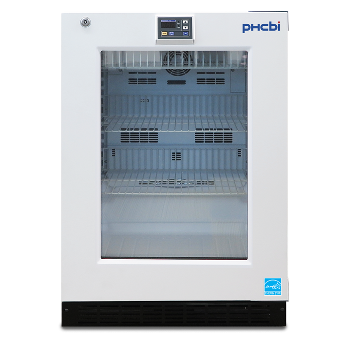 PHCbi - PR-L5181GW-PA - Undercounter Lab Grade Glass Door Refrigerator
