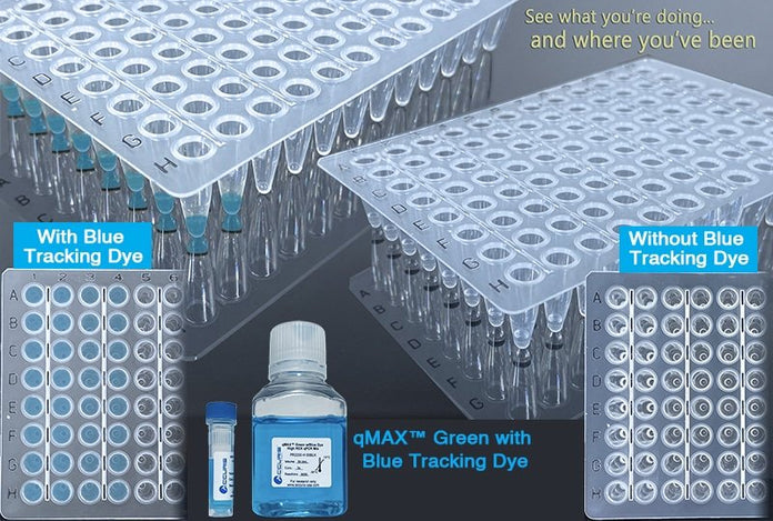 Benchmark Scientific - PR2000-N-25BLK - Accuris qMAX™ Green qPCR Mix with Blue Tracking Dye, No Rox, 2500 Reactions