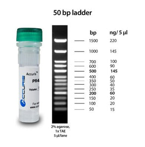 Benchmark Scientific - PR4005-500 - Accuris SmartCheck™ 50bp DNA Ladder
