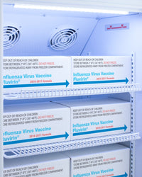 Accucold - ARS6PV-AFZ5PVBIADASTACKLHD - 24" Wide Performance Series All-Refrigerator/All-Freezer Combination
