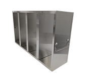 Crystal Industries - UF-412L - Upright Freezer Rack for Mixed Storage of 2", 3", and 3.75" Boxes