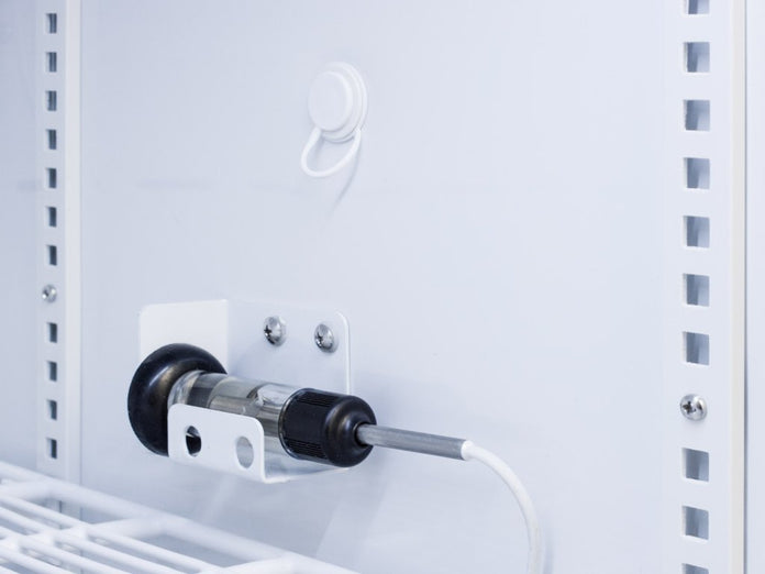 Accucold - ARS15MLLOCKER - 15 Cu. Ft. Upright Laboratory Refrigerator with Interior Lockers