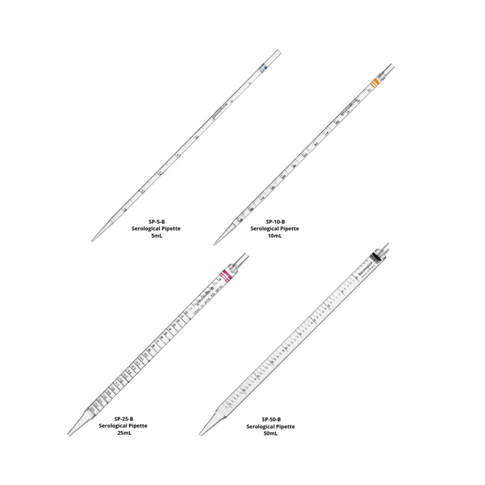 Crystal Industries - SP-25-B - 25ml Disposable Serological Pipettes