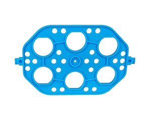 Benchmark Scientific - R2020-500 - Tube Holder, 6x50ml (and 24x0.5ml), 1 Each (Included)