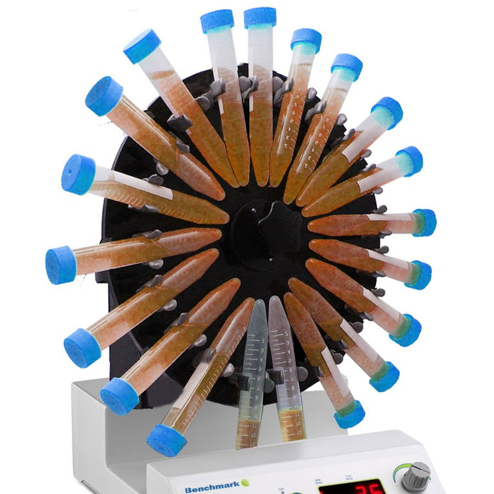 Benchmark Scientific - R5010 - Rotating Mixer with Rotisseries for 1.5/2.0, 15 and 50ml Tubes, 115V