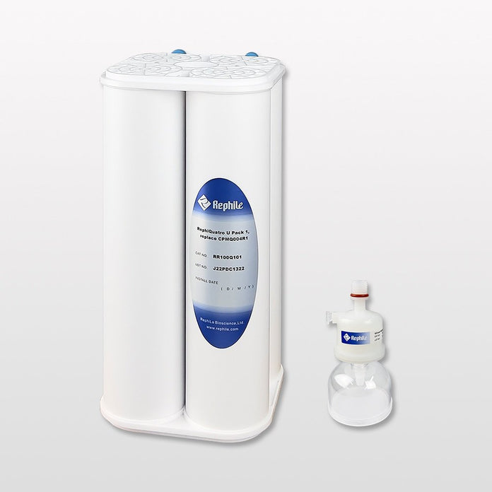Rephile - RR100Q1KT - RephiQuatro U Pack 1 Cartridge with a 02µm Capsule Filter