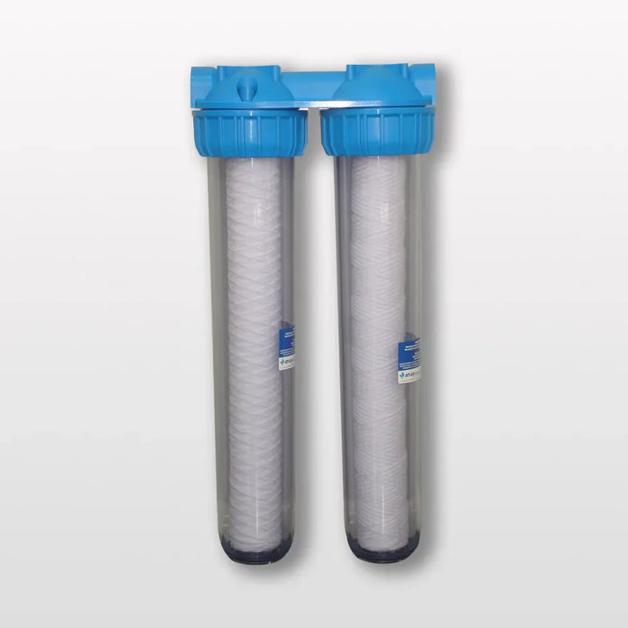 Rephile - RW20211KT - 20" Prefiltration Kit (2-Stage) with Pressure Gauges