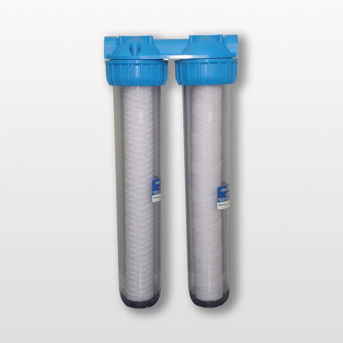 Rephile - RW20211KT - 20" Prefiltration Kit (2-Stage) with Pressure Gauges