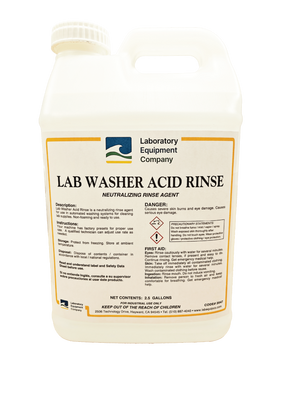 Laboratory Equipment Company - LEC-ACID - Lab Washer Acid Rinse