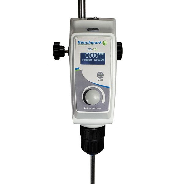Benchmark Scientific - IPS2050-20 - OS20L Overhead Stirrer Includes Stand, and 4 Arm Propeller (LPS2050-P-S4)
