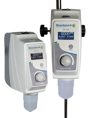 Benchmark Scientific - IPS2050-20 - OS20L Overhead Stirrer Includes Stand, and 4 Arm Propeller (LPS2050-P-S4)
