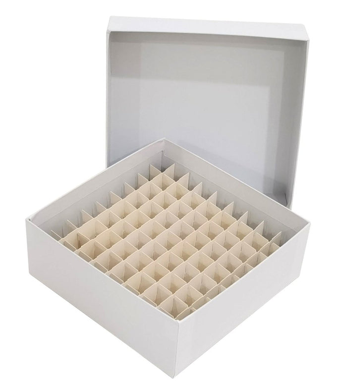 Crystal Industries - SB2CC-16 - 2" Cardboard Box with 16 Cell Dividers