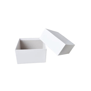 Crystal Industries - SB3C - White 3" Cardboard Box
